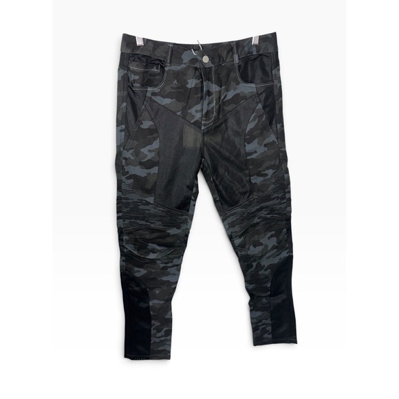 MCLULA Other - Mclula Motorcycle Riding Pants 30x30 Camo Tactical Mesh Armor Blue